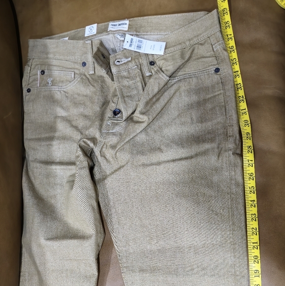 Todd Snyder Tan Slim Jeans - Picture 6 of 8